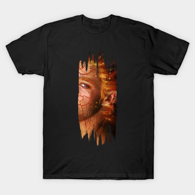 Mysterious Male I've Got My Eye On You T-Shirt by egcreations